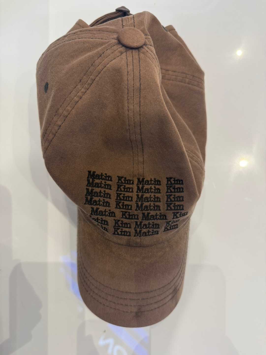 갈색모자